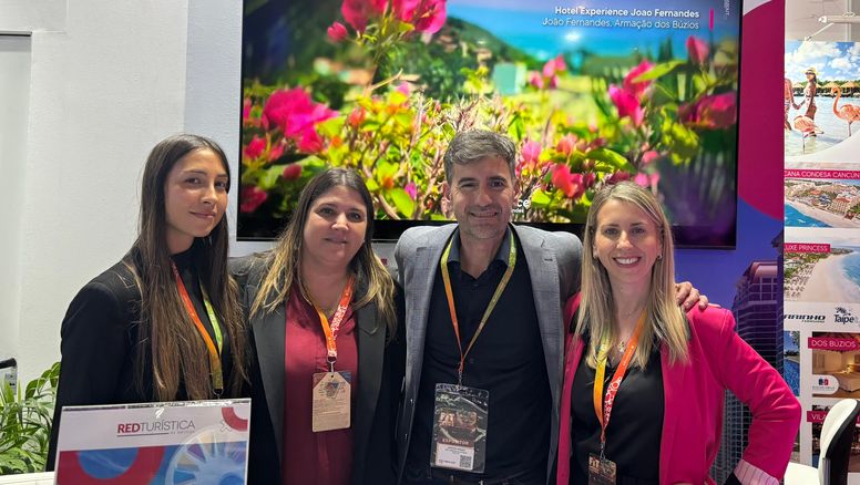 Red Turística: Daniela Paola Latorre, Gisela Martínez, Gastón Grazzi y Marcela Carbonaro.