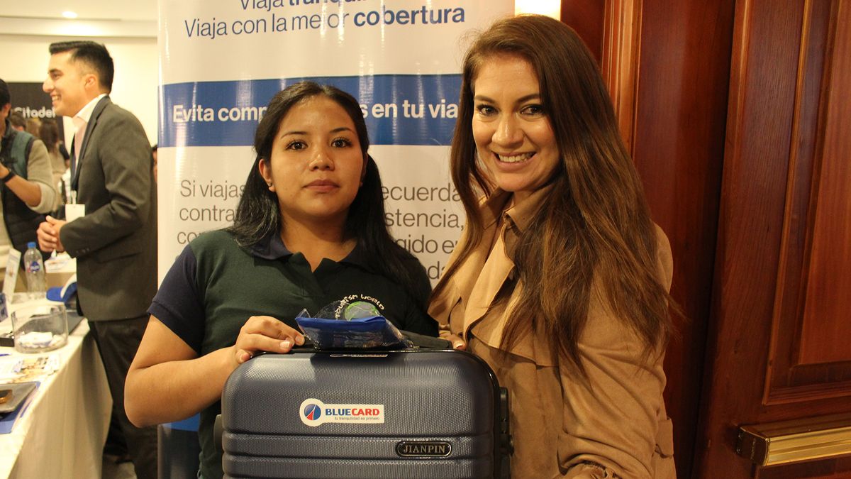 BlueCard entregó premios a las agencias de viajes en el Ladevi Workshop en Quito. 