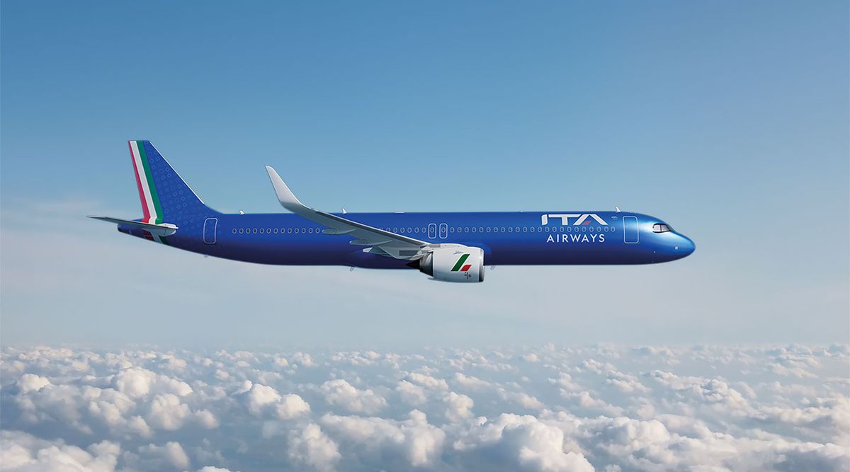 Avion A321neo de ITA Airways.