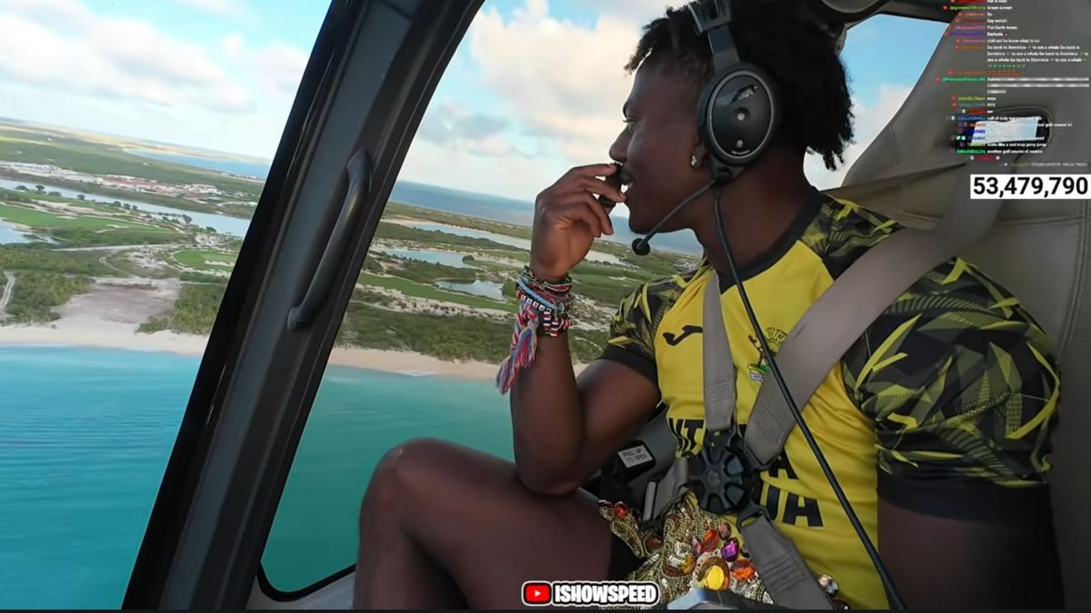 Durante su visita, el creador de contenido IShowSpeed disfrutó de actividades que reflejan la identidad cultural y natural de Antigua y Barbuda.