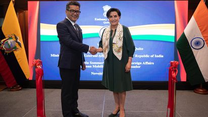 India oficializó apertura de Embajada en Quito