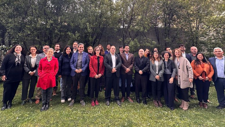 El director nacional de Sernatur, Cristóbal Benítez, y María Florencia Attademo-Hirt, representante en Chile del BID, lideraron la presentación del proyecto.&nbsp;