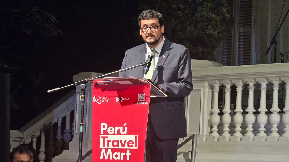 José Reyes, ministro de Comercio Exterior y Turismo (Mincetur).