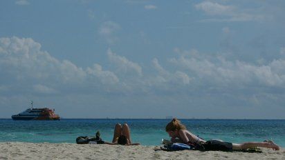 Las playas mexicanas, ahora sin sargazo.