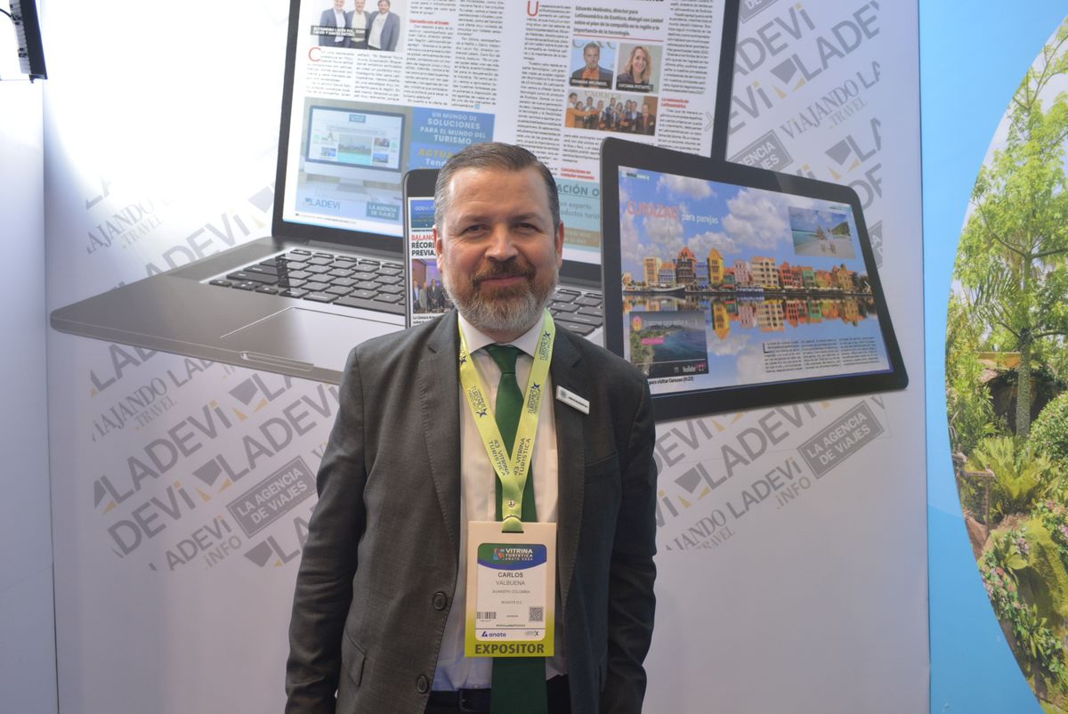 Carlos Valbuena, gerente general para Colombia, Panamá y Ecuador de Aviareps.