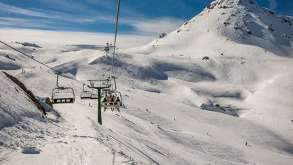 Estaciones de esquí en España.