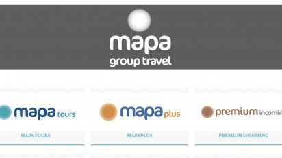 Mapa Group Travel y alguna de sus empresas