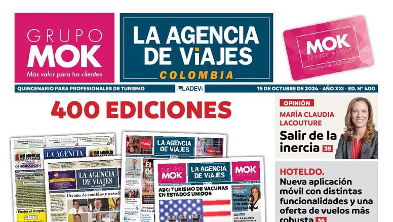 Revista La Agencia de Viajes, edición #400.