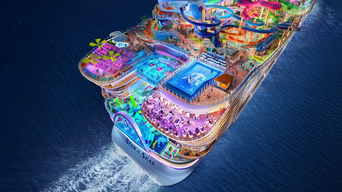 Royal Caribbean: todo listo para el debut del Star of the Seas.