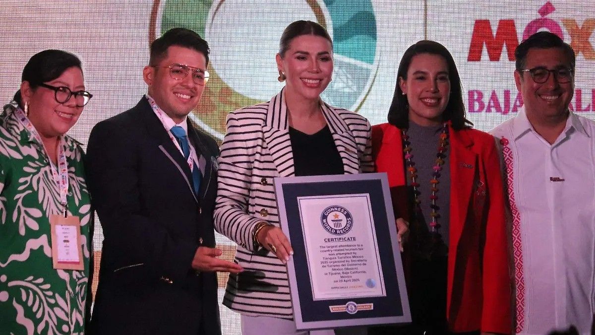 El 49° Tianguis Turístico obtuvo un récord Guiness. El 49° Tianguis Turístico obtuvo un récord Guiness.