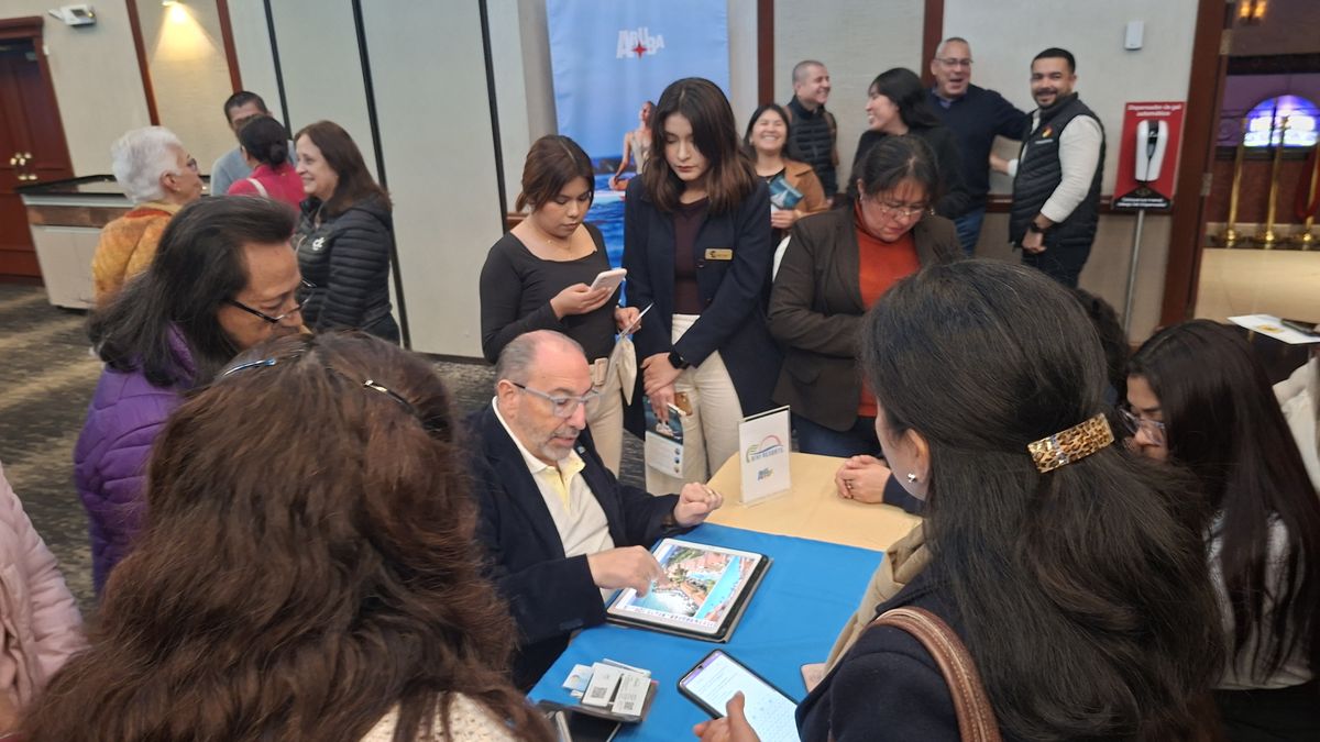 Agencias de viajes en la Rueda de Negocios de Aruba.