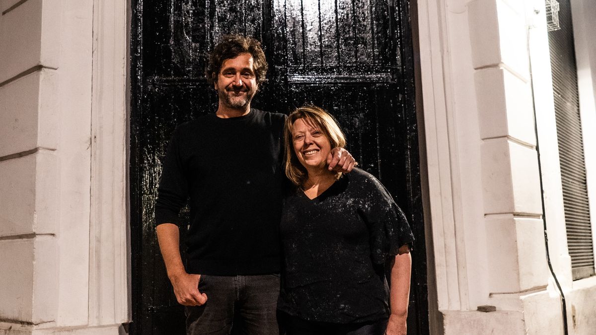 Walter Ponti y Silvia Laubstein, socios fundadores de La Carbonera. Ponti se desempeña también como chef principal. 