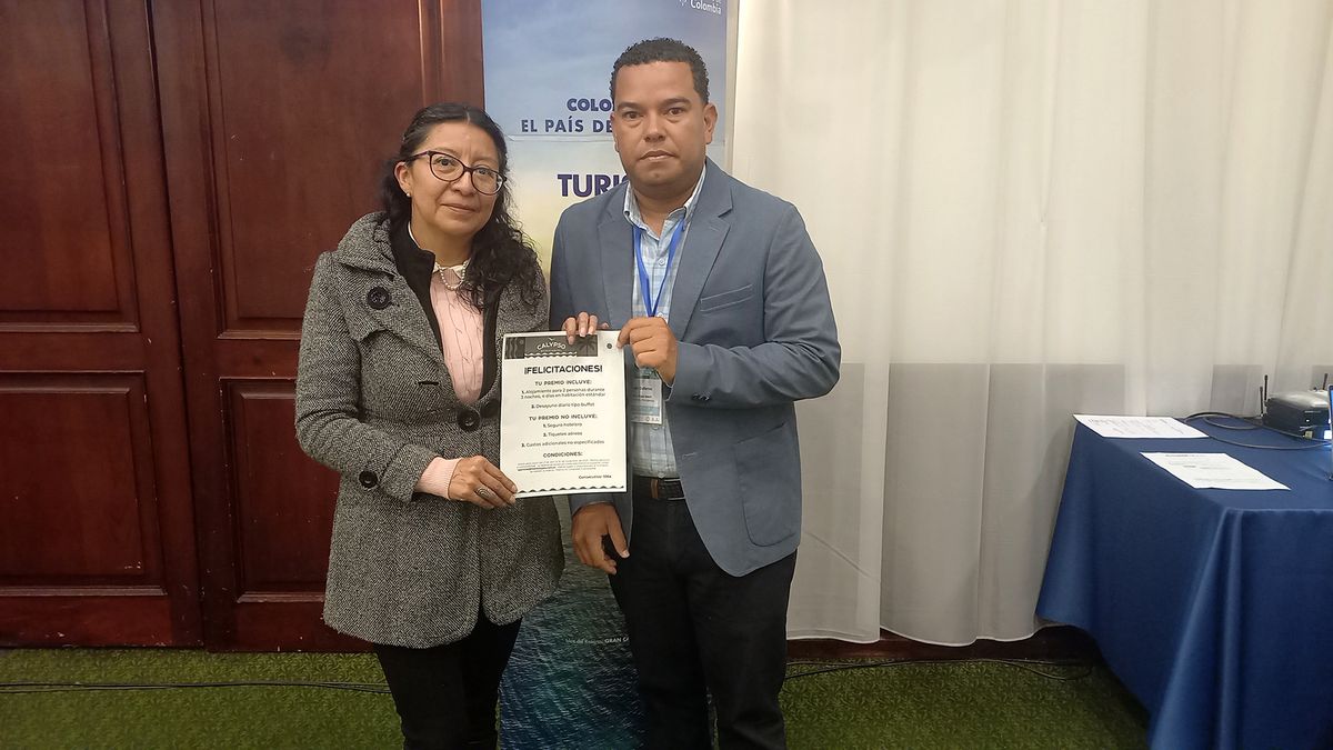 Los empresarios de los hoteles de San Andrés entregaron premios a las agencias de viajes asistentes.