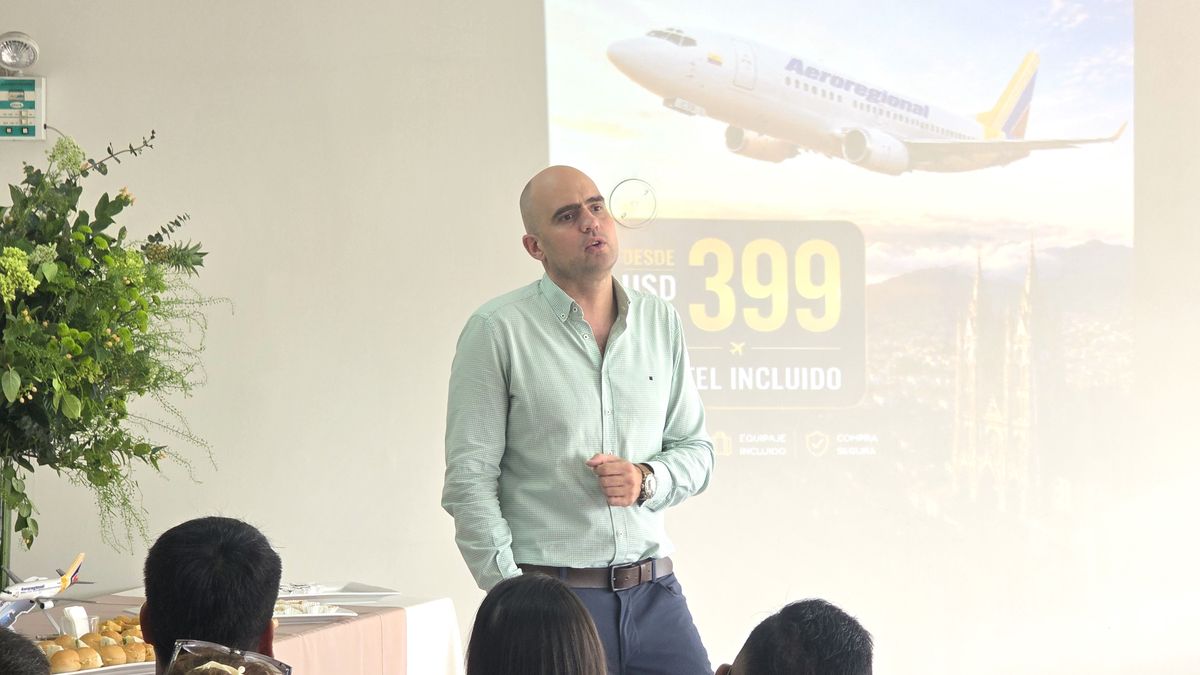 Luis Manuel Rodr&iacute;guez, director ejecutivo de Aeroregional.