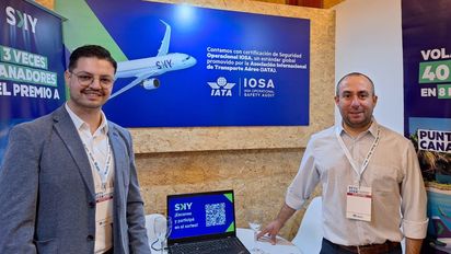 SKY Airline presente en ECTU 2024.
