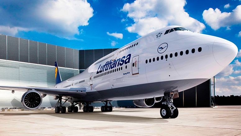 Avión de Lufthansa en el aeropuerto de Múnich (Alemania).