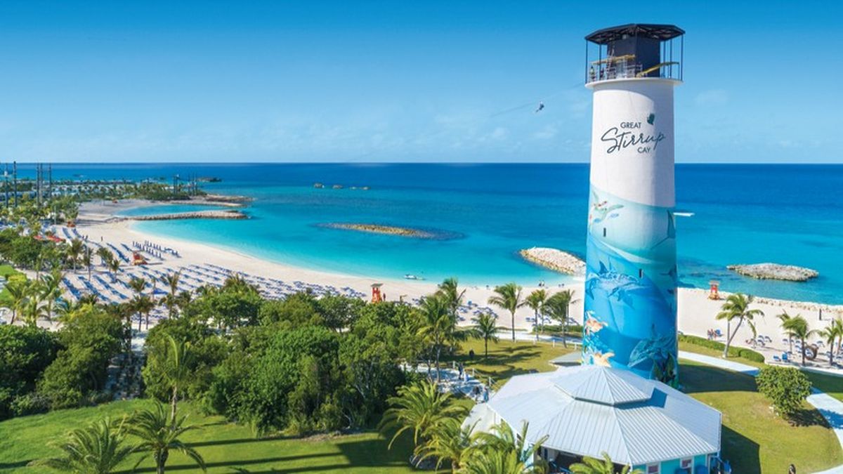 Great Stirrup Cay contará con nuevos servicios para todos los pasajeros desde fines de 2025.
