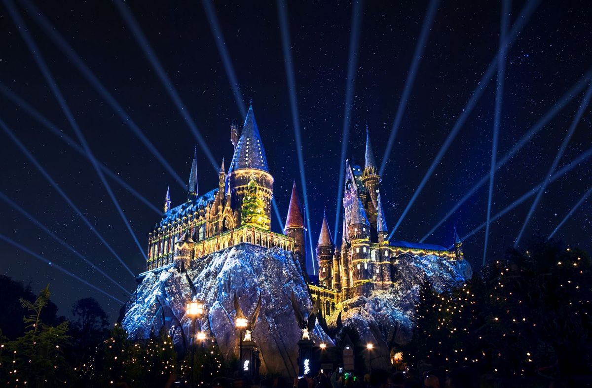 El castillo de Hogwarts