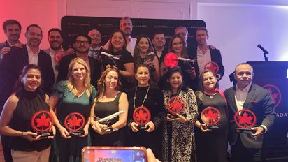 Air Canada entregó reconocimientos a los integrantes de su programa Circle of Excellence y a los top performers 2023.