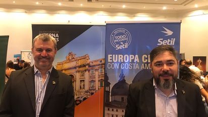 Los ejecutivos de Setil en ECTU 2023.