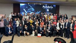 Profesionales del turismo de México en la caravana de Andalucía en Ciudad de México.