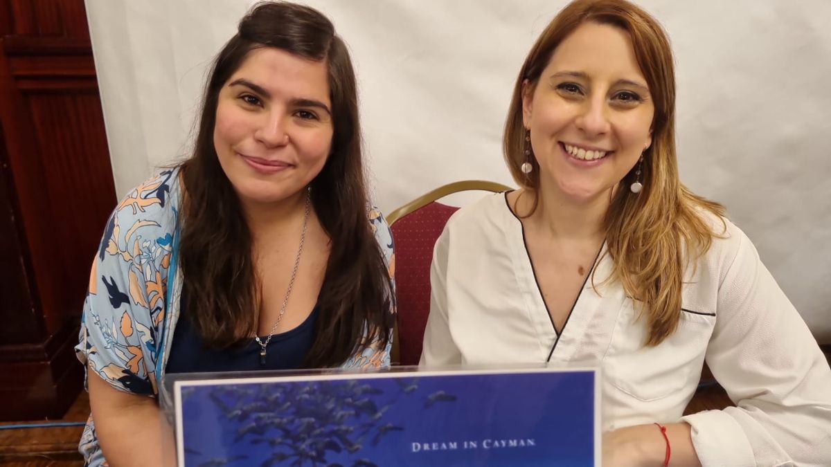 ECTU 2022: Andrea Tosi y Carla Polise, de Islas Caimán.