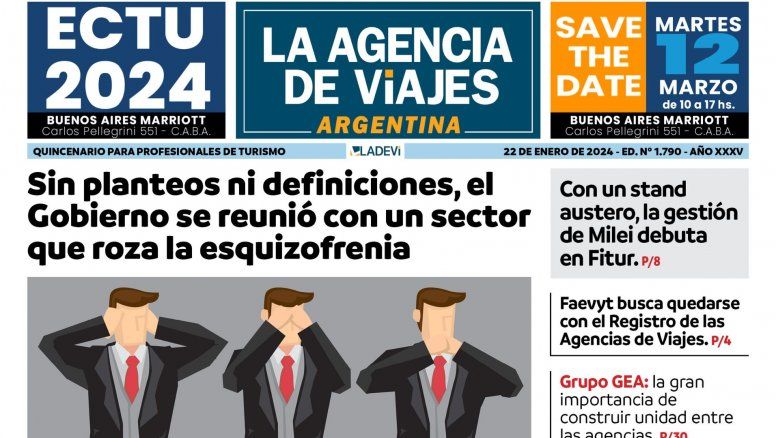 La edición de La Agencia de Viajes Argentina del 22 de enero de 2024