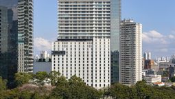 El flamante JW Marriott Hotel São Paulo se levanta en la zona del Parque da Cidade, área residencial de la mayor ciudad de Brasil.