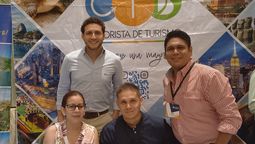 Equipo comercial CTB Mayorista de Turismo sede Guayaquil, incluido Jorge Luis Pacheco. 