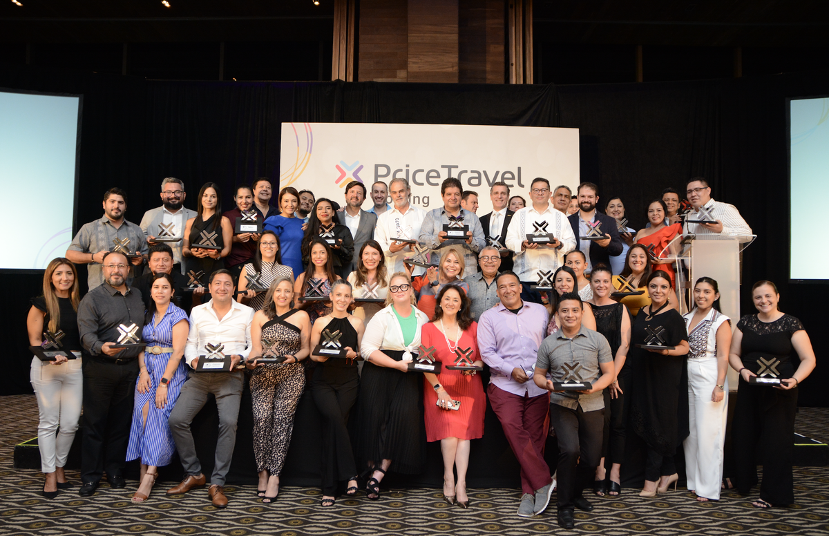 PriceTravel Holding premió con EVM Awards a lo mejor de la indsutra turística en 2023.