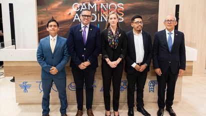 El ministro de Turismo Mateo Estrella participó en la presentación de plataforma turística de la Comunidad Andina.&nbsp;