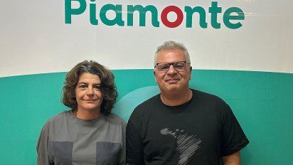 Carla Tártara, CEO de Piamonte Turismo; junto a Oscar Suárez, flamante gerente de Incoming.