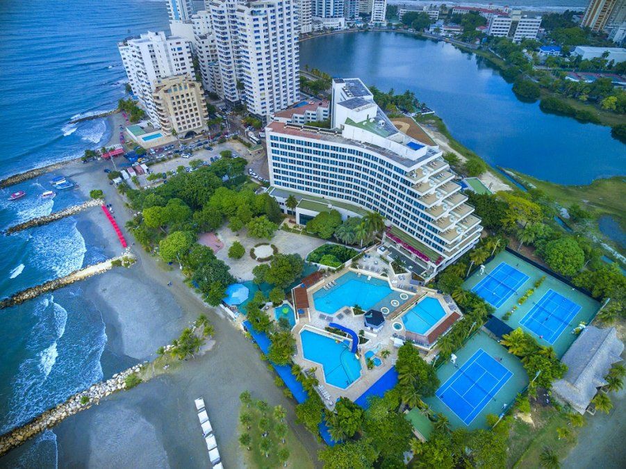Hilton Cartagena con sus áreas remodeladas.