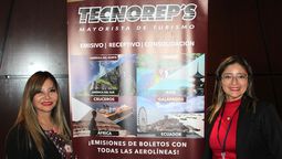 Equipo de Tecnoreps, liderado por Patricia Elías, presidenta ejecutiva (izq.). 