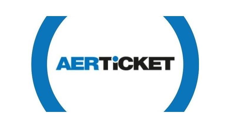 El logo de Aerticket.