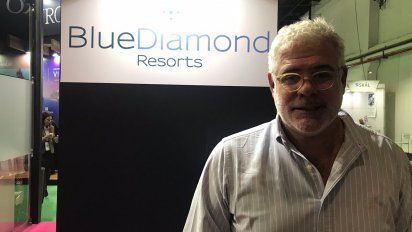Juan Derudi, director comercial para Latam de Blue Diamond Resorts.