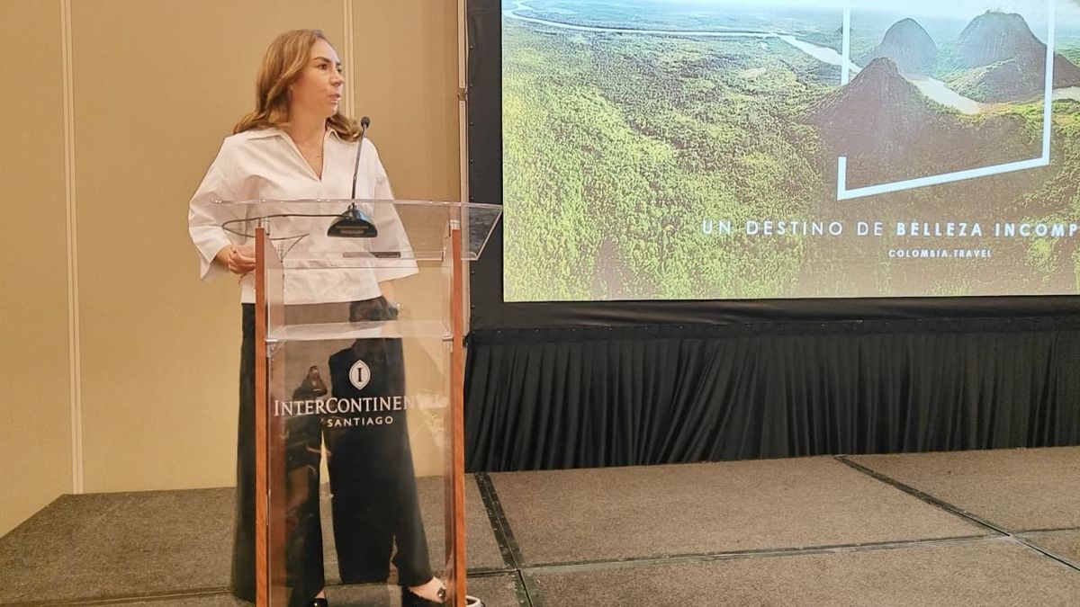Presentación de Tatiana Quintero, directora de ProColombia para Chile. 