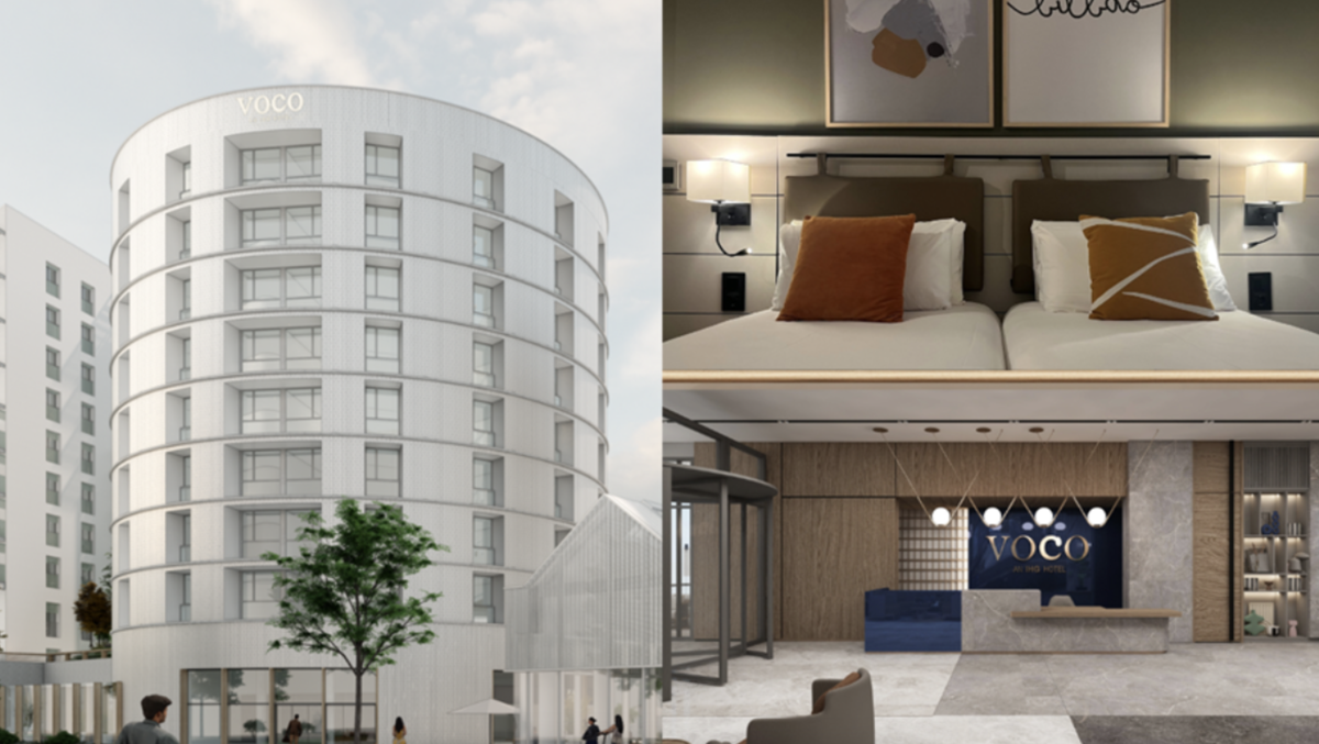 Uno de los hoteles IHG de la marca voco, en la ciudad de Bilbao.