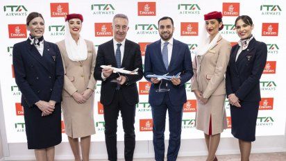 Emirates Airline e ITA Airways amplían su acuerdo comercial