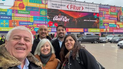 El equipo de Destefanis Travel presente en Madrid para participar de Fitur 2026.