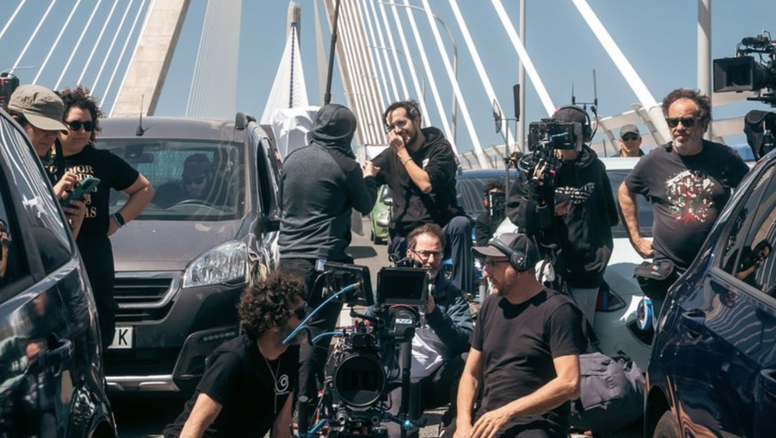 Set de rodaje en Cádiz, Andalucía.