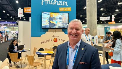 Mike Waterman, flamante presidente y CEO de Visit Anaheim.