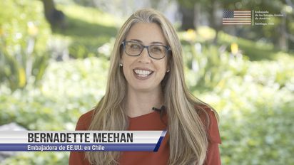 Bernadette Meehan, embajadora de Estados Unidos en Chile.&nbsp;