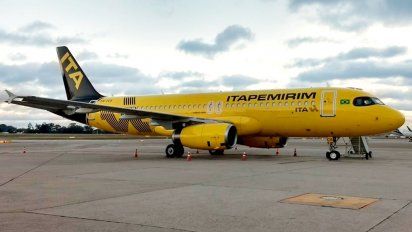 Itapemirim utilizaba una flota compuesta por siete Airbus A320.