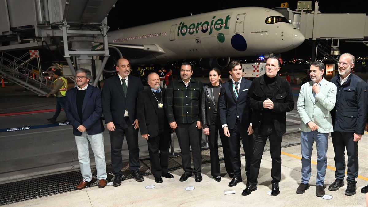 El nuevo vuelo de Iberojet conecta las ciudades de Madrid y Querétaro.