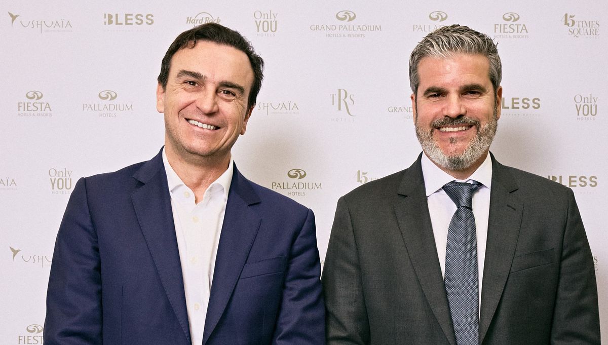 El presidente y CEO de Palladium Hotel Group, respectivamente.