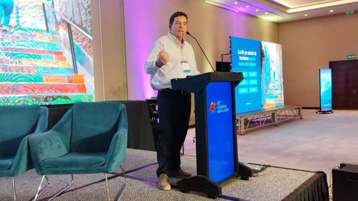Cristóbal Forttes, ceo y fundador de FIT Consultores, en el 42° Congreso ACHET.