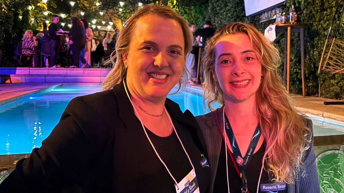 Resorts Brasil: Aline Curti, coordinadora de Ferias & Eventos y Lucia Malzone, gerente de Proyectos.