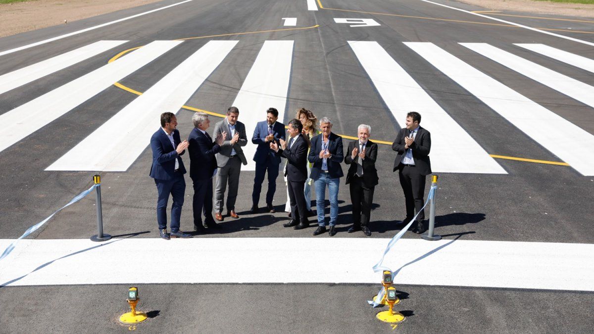 Santa Rosa vuelve a tener su aeropuerto operativo