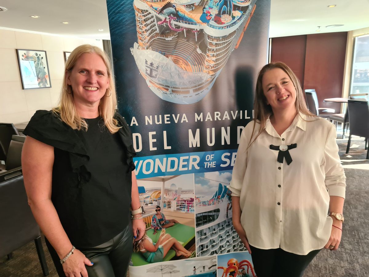 Micaela Poole y Yanina Zwerdling, Tourism & Trade Manager y Senior Executive – Cruises, respectivamente, de Aviareps Argentina,